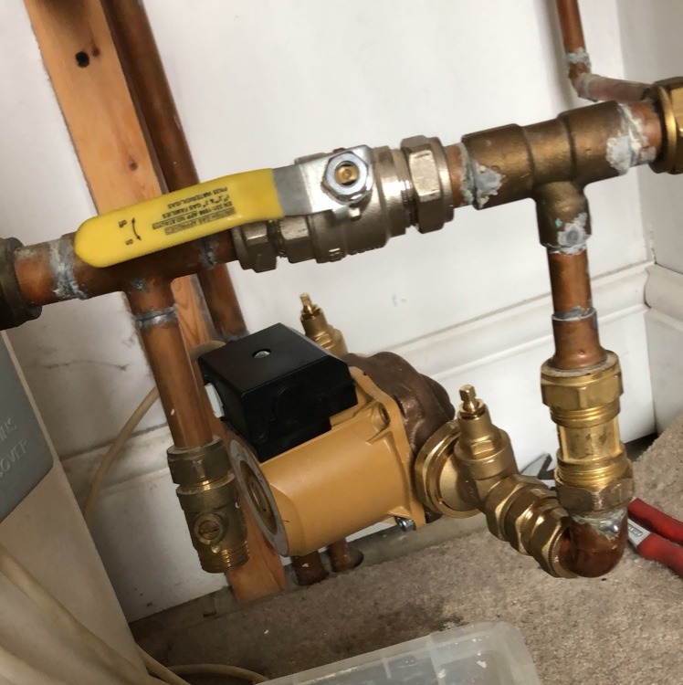 heating pump replacement